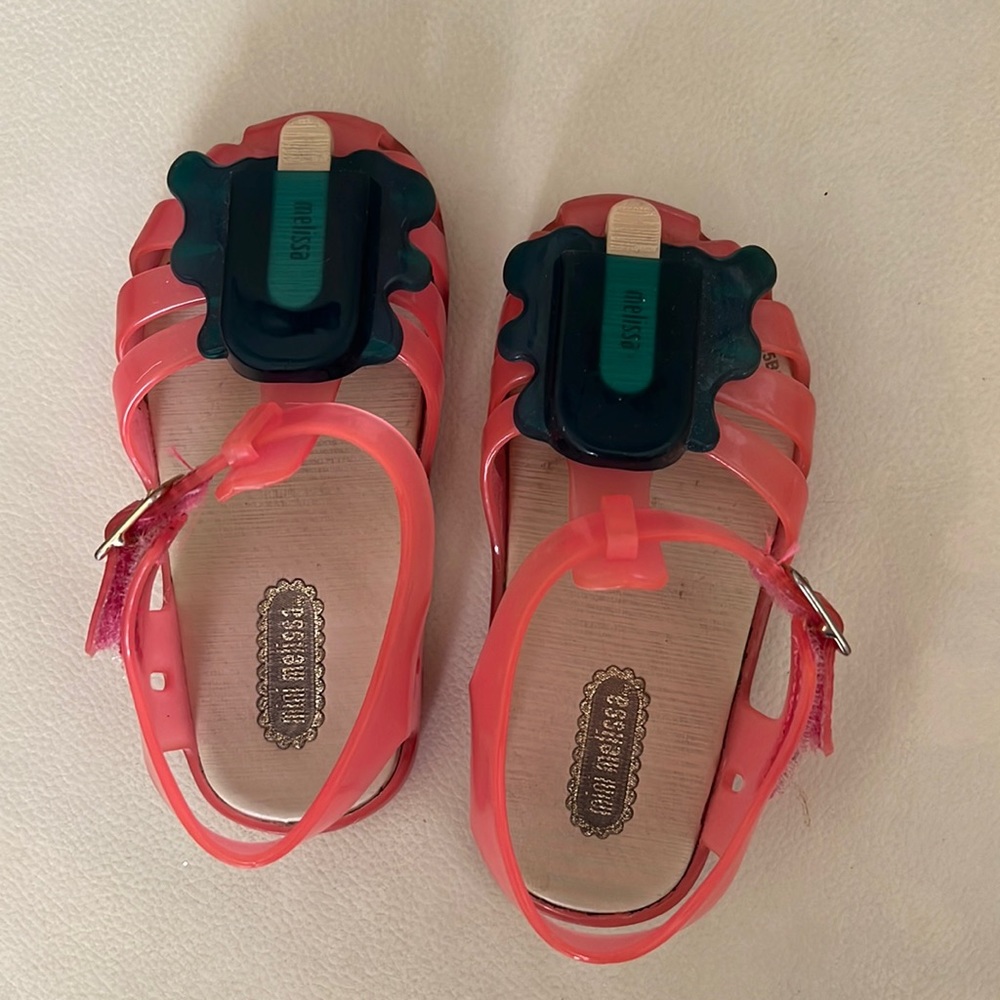 Mini Melissa popsicle sandals